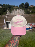 San Miguel Since 1890 Cream & Pink Embroidered Cap