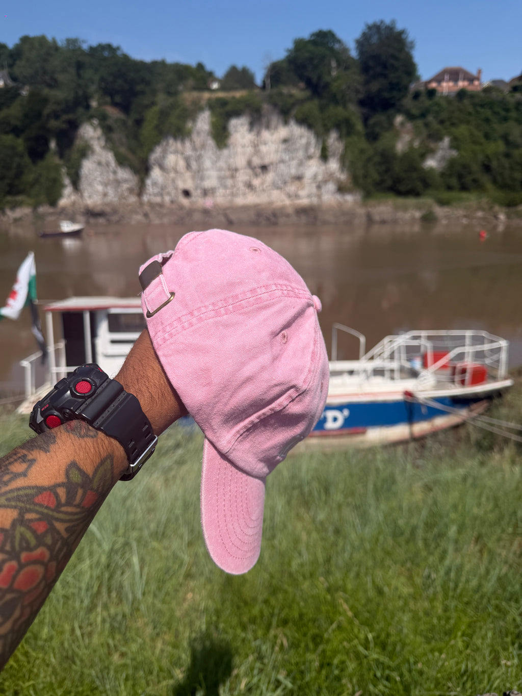 Marlboro Vintage Pink Embroidered Cap