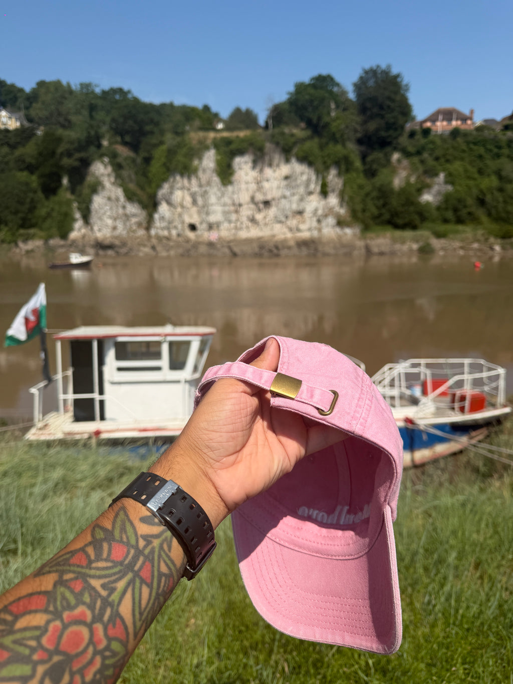 Marlboro Vintage Pink Embroidered Cap