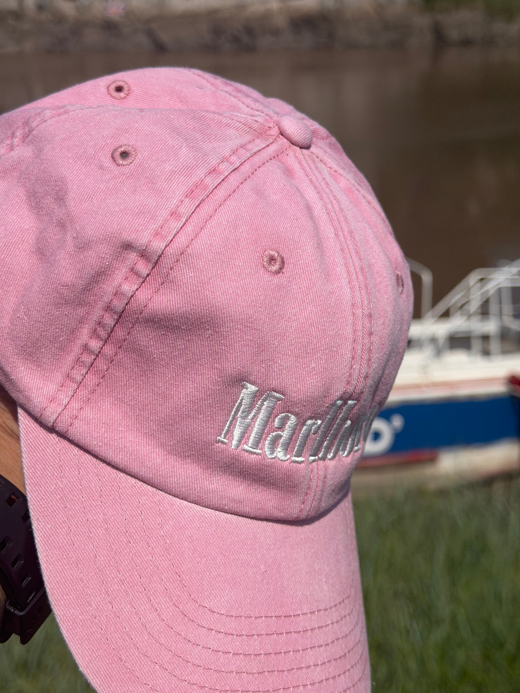 Marlboro Vintage Pink Embroidered Cap