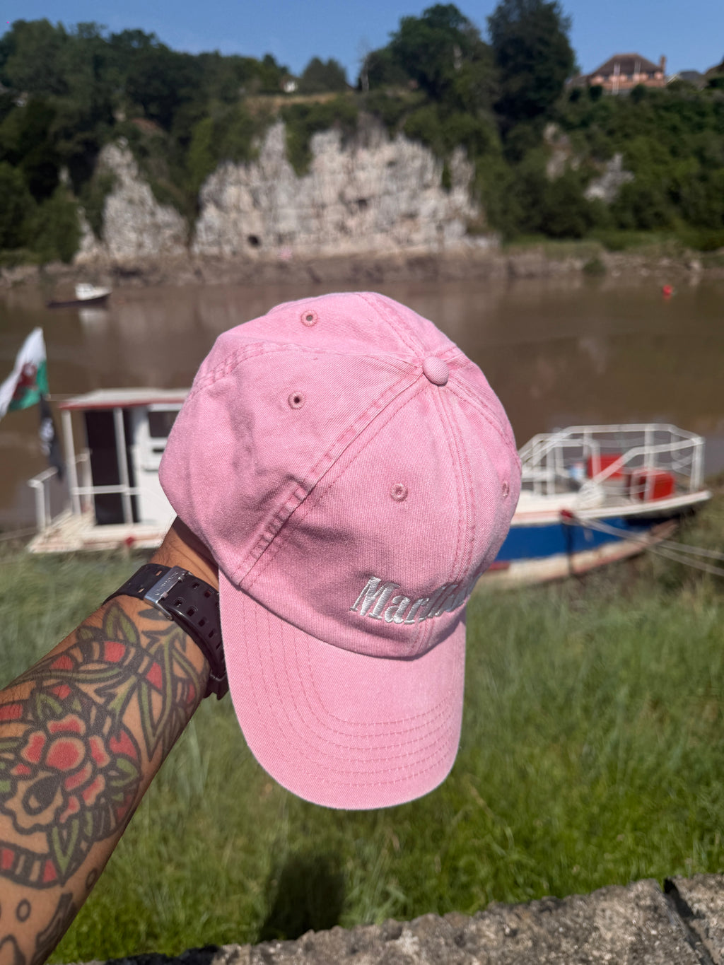 Marlboro Vintage Pink Embroidered Cap