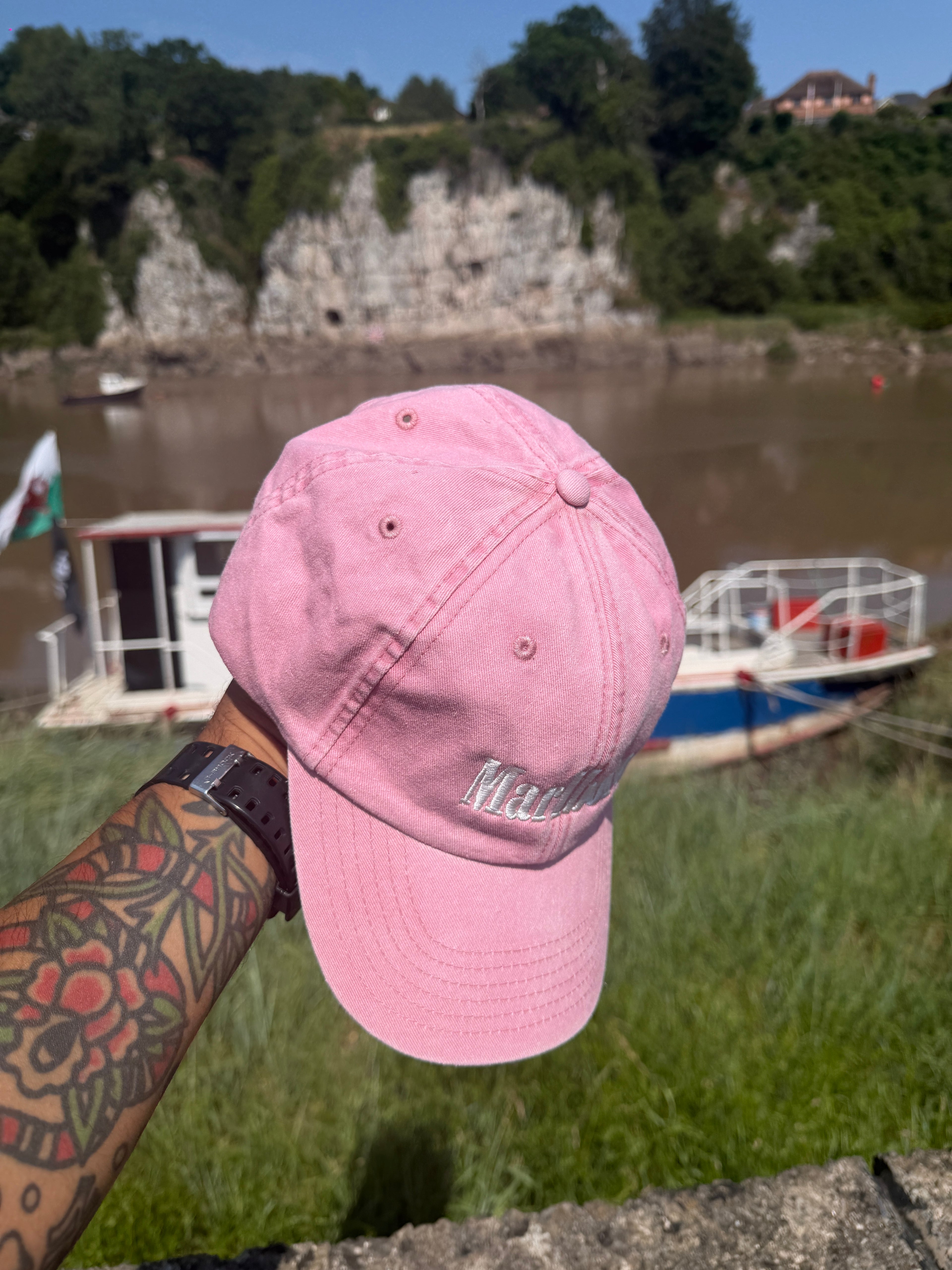 Marlboro Vintage Pink Embroidered Cap