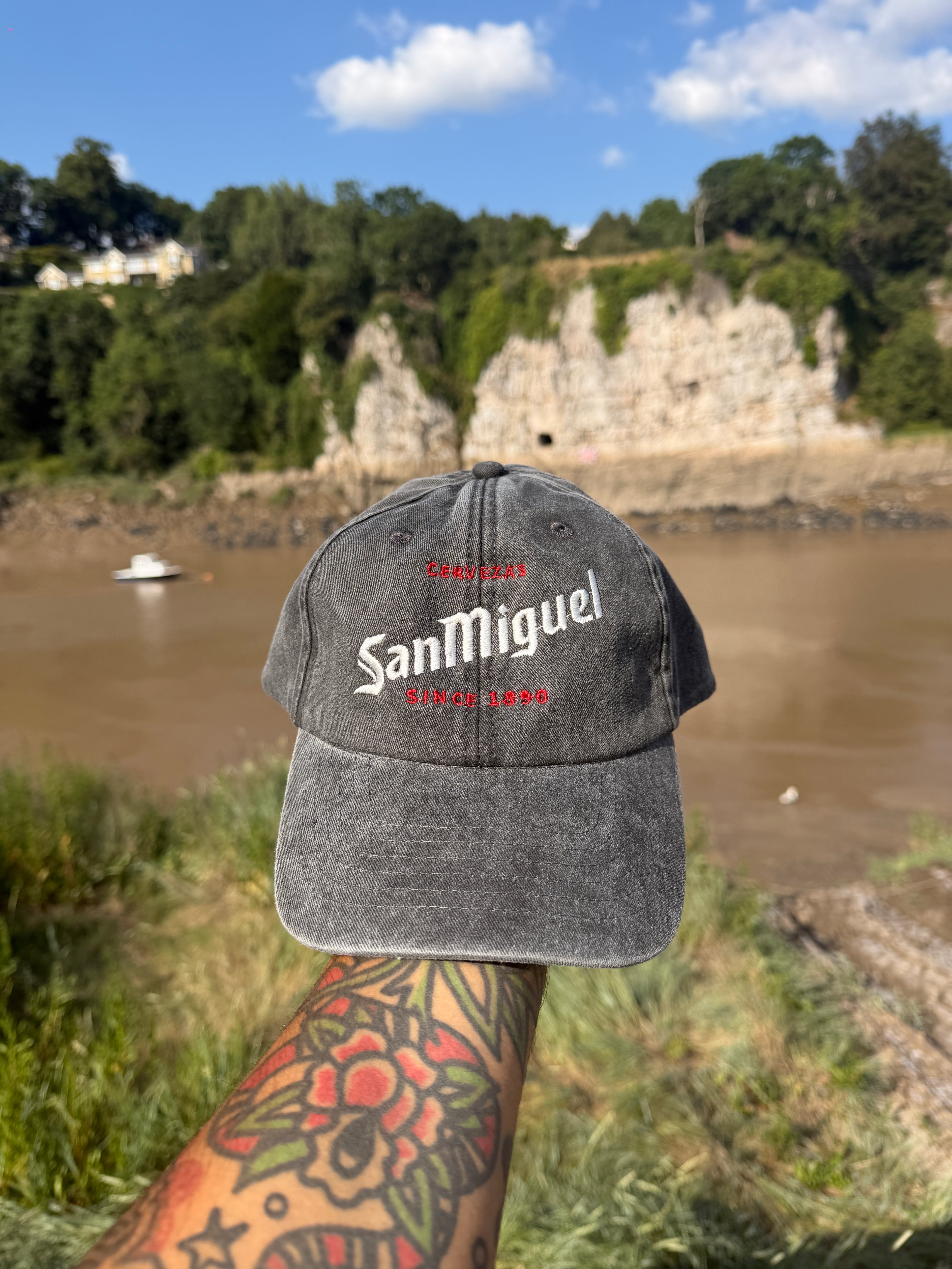 San Miguel Since 1890 Green Embroidered Cap