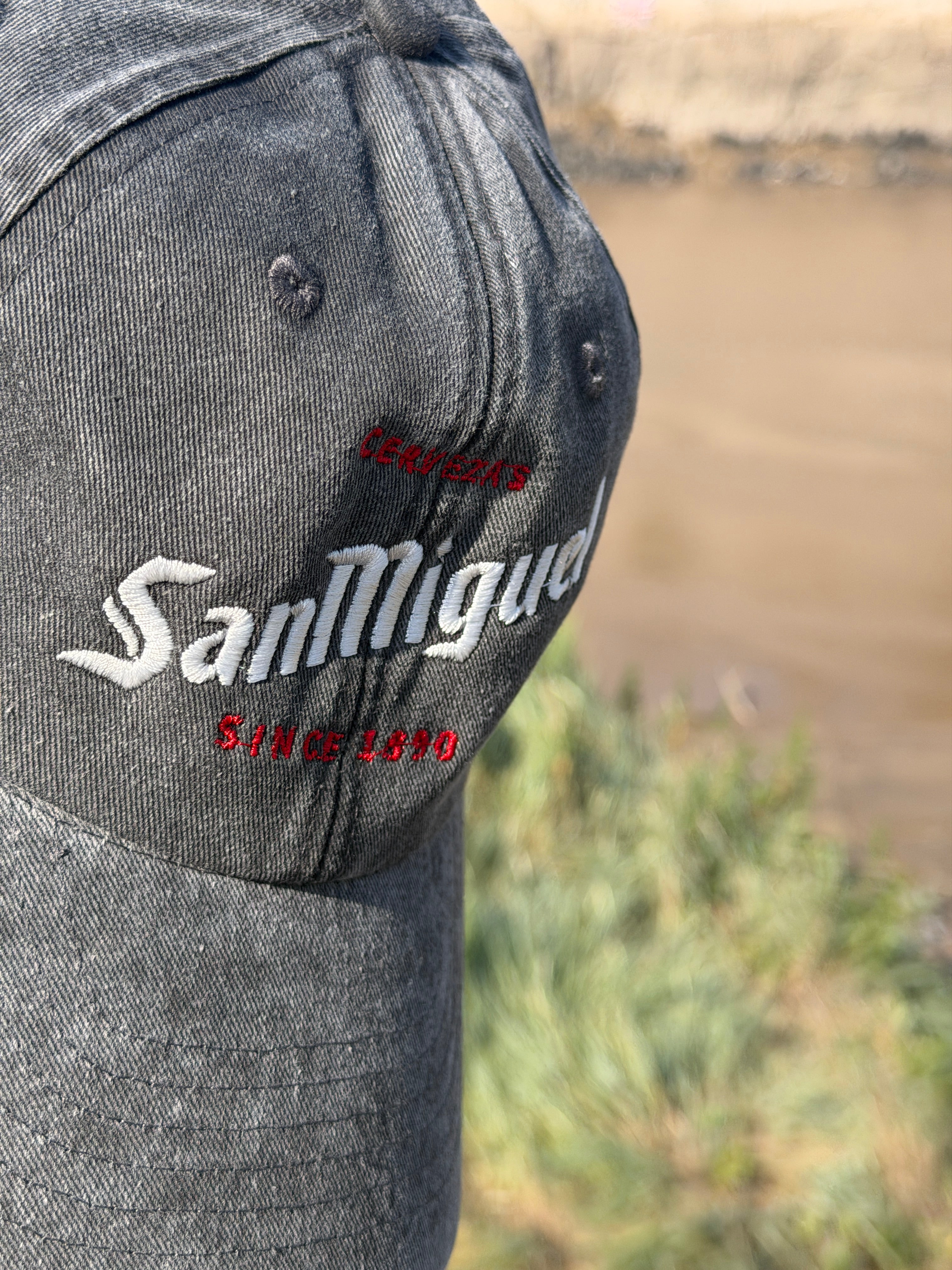 San Miguel Since 1890 Green Embroidered Cap