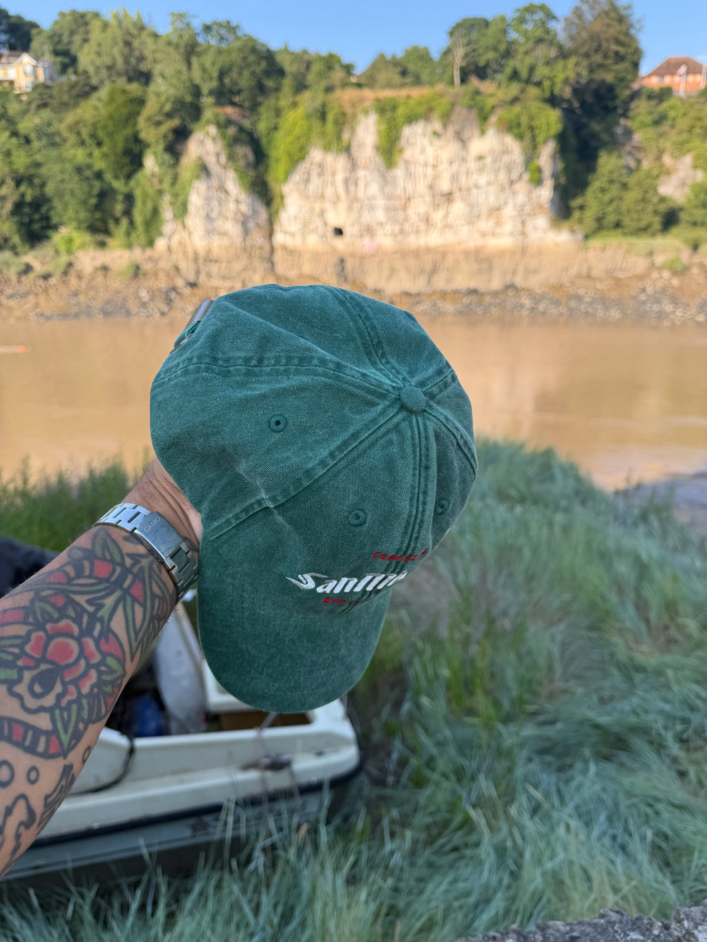San Miguel Since 1890 Green Embroidered Cap