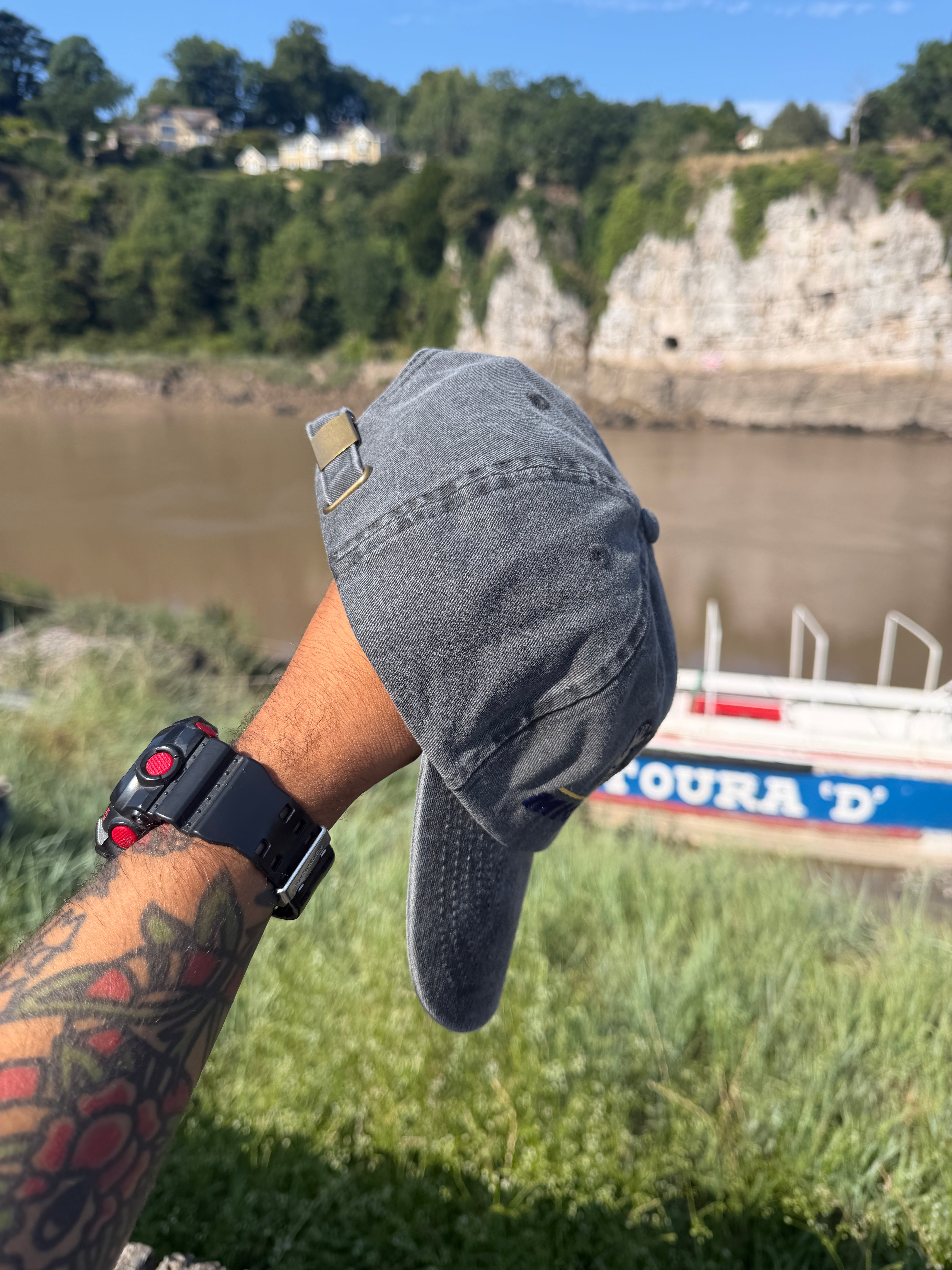 Michelin Vintage Embroidered Black Dad Cap – Motorsport Racing Hat