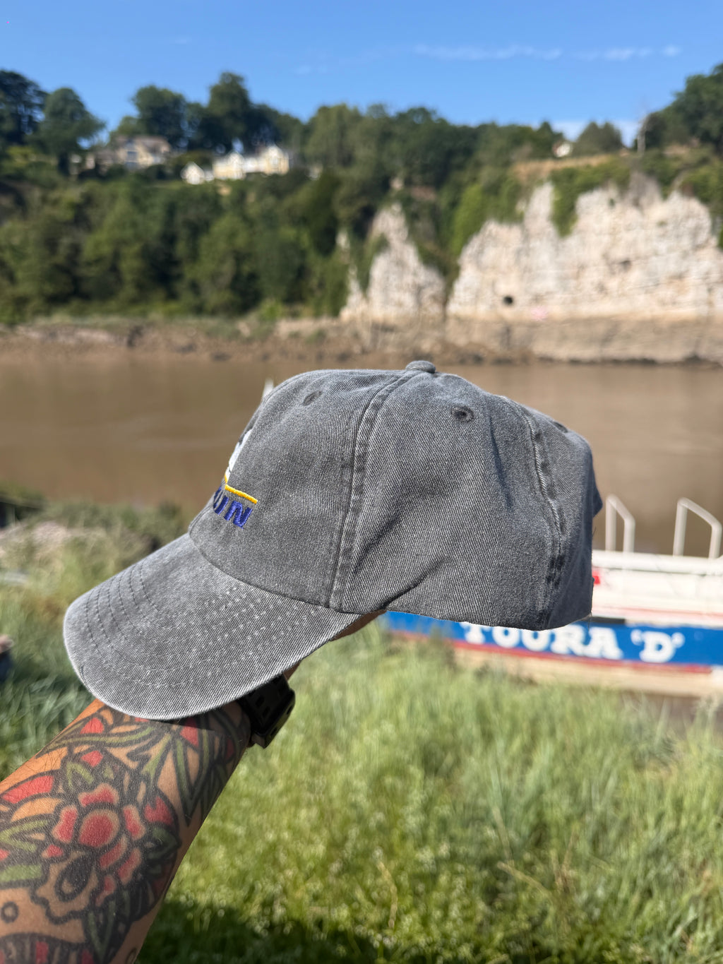 Michelin Vintage Embroidered Black Dad Cap – Motorsport Racing Hat