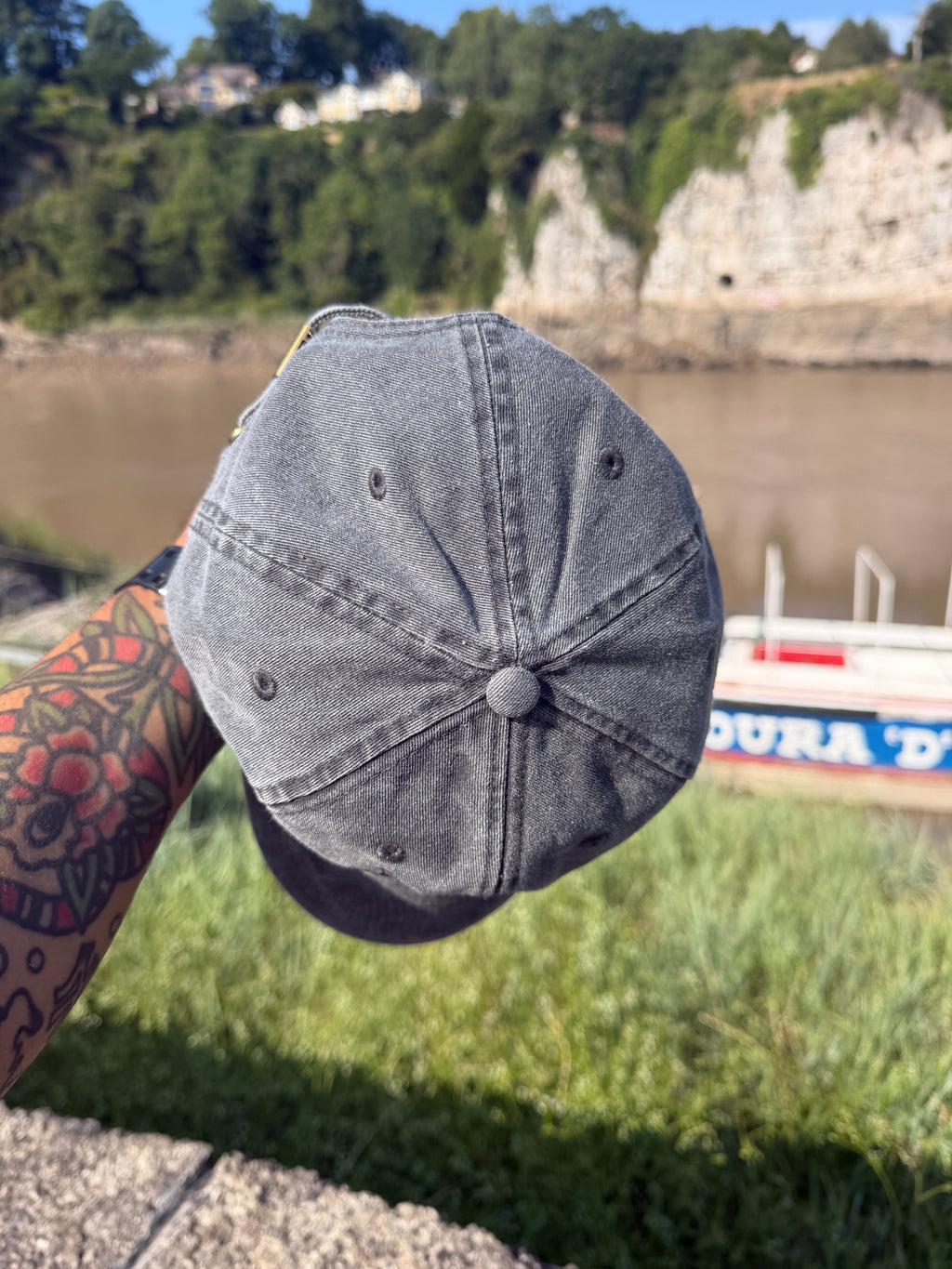 Michelin Vintage Embroidered Black Dad Cap – Motorsport Racing Hat