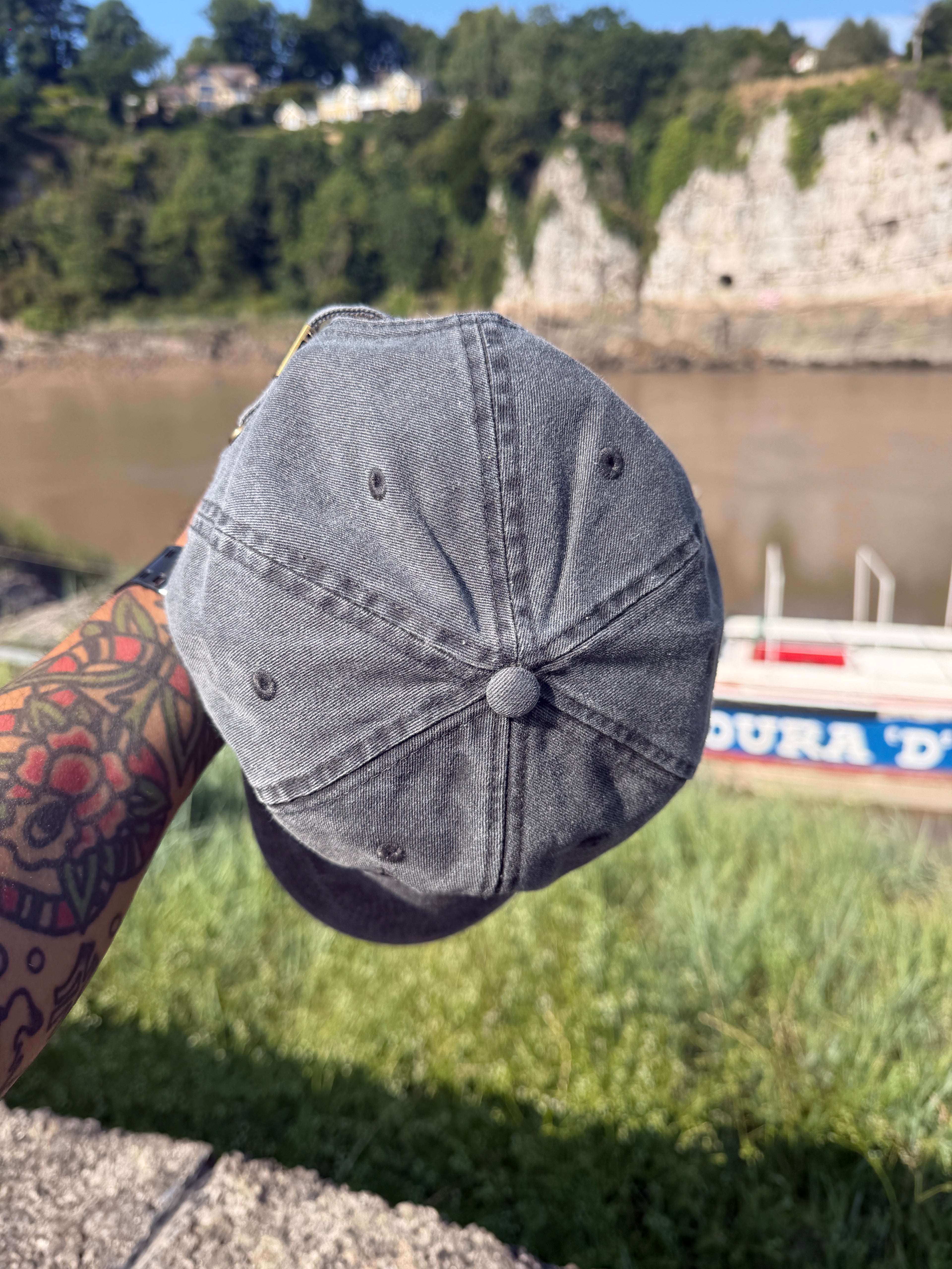 Michelin Vintage Embroidered Black Dad Cap – Motorsport Racing Hat
