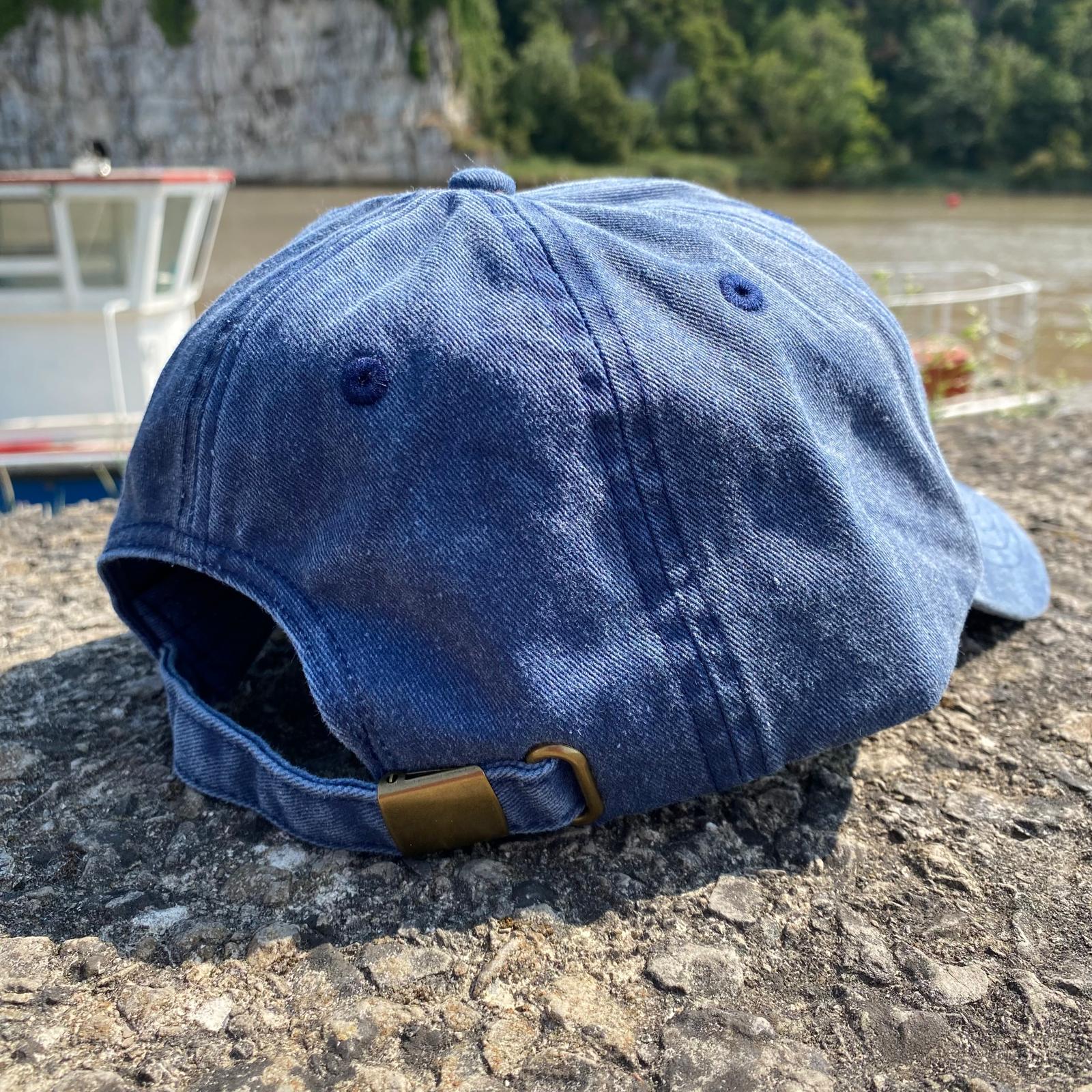 Daddy Needs a Guinness Embroidered Blue Baseball Cap