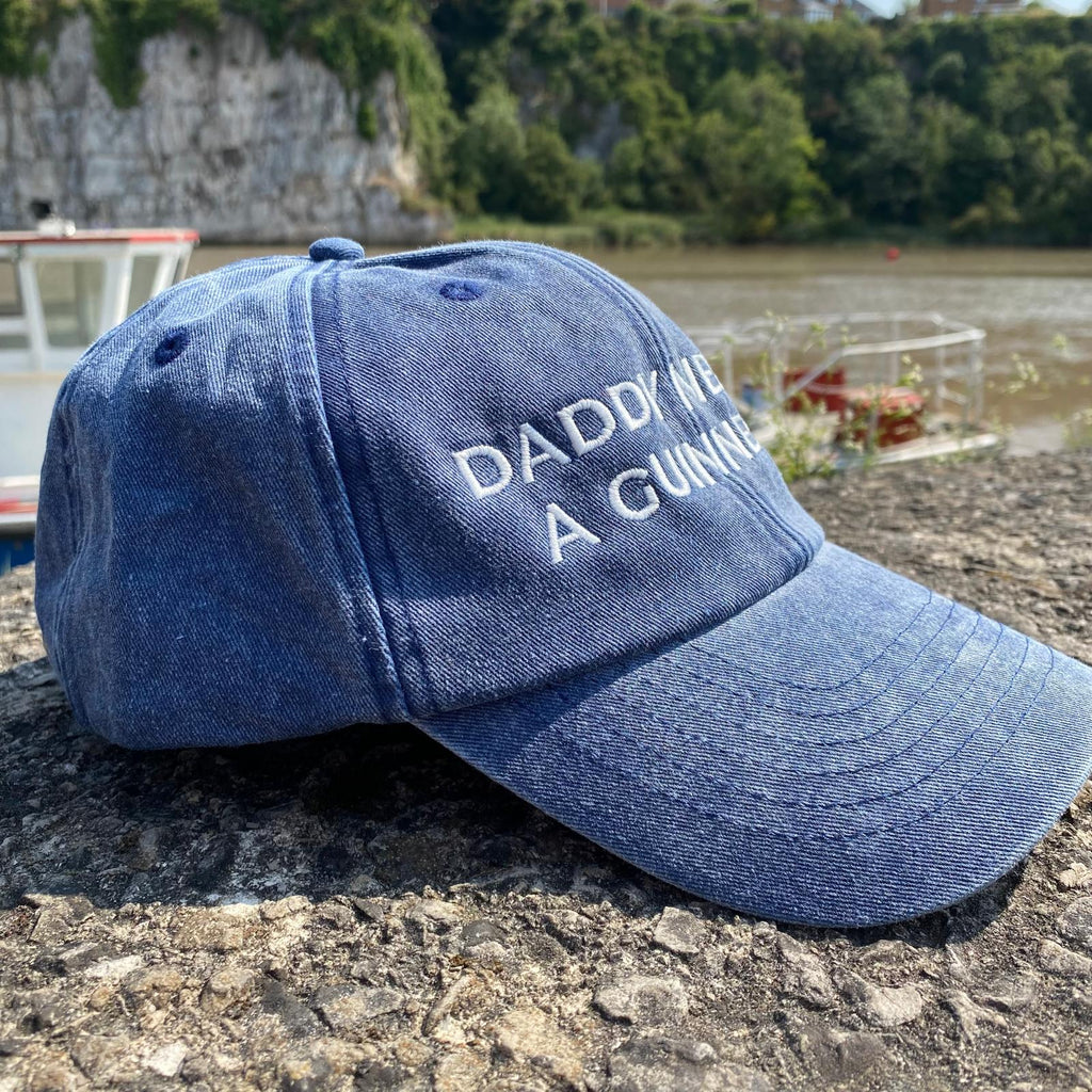 Daddy Needs a Guinness Embroidered Blue Baseball Cap