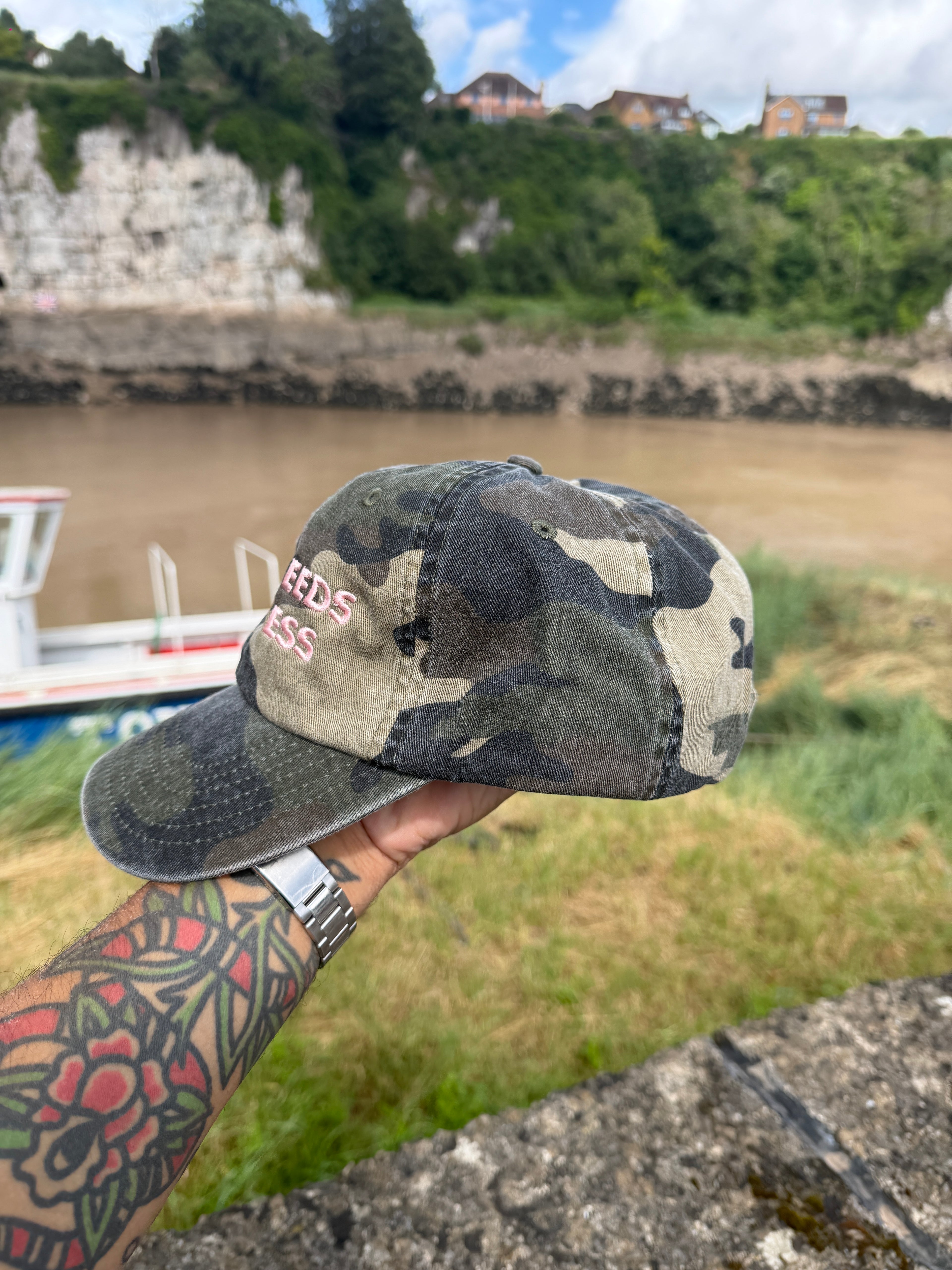 Daddy Needs A Guinness Vintage Camo Cap
