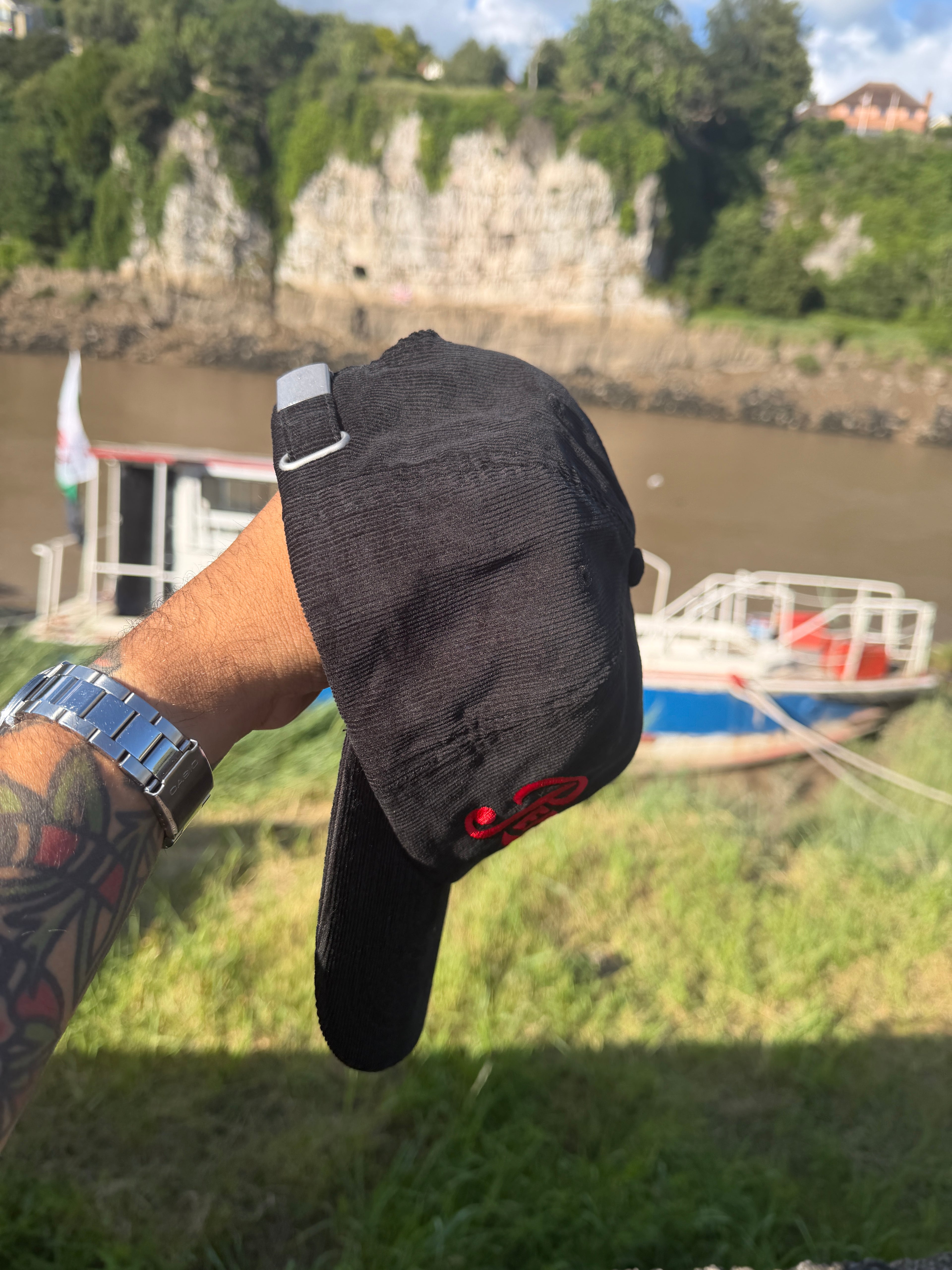 Pepsi Cola Corduroy Baseball Cap