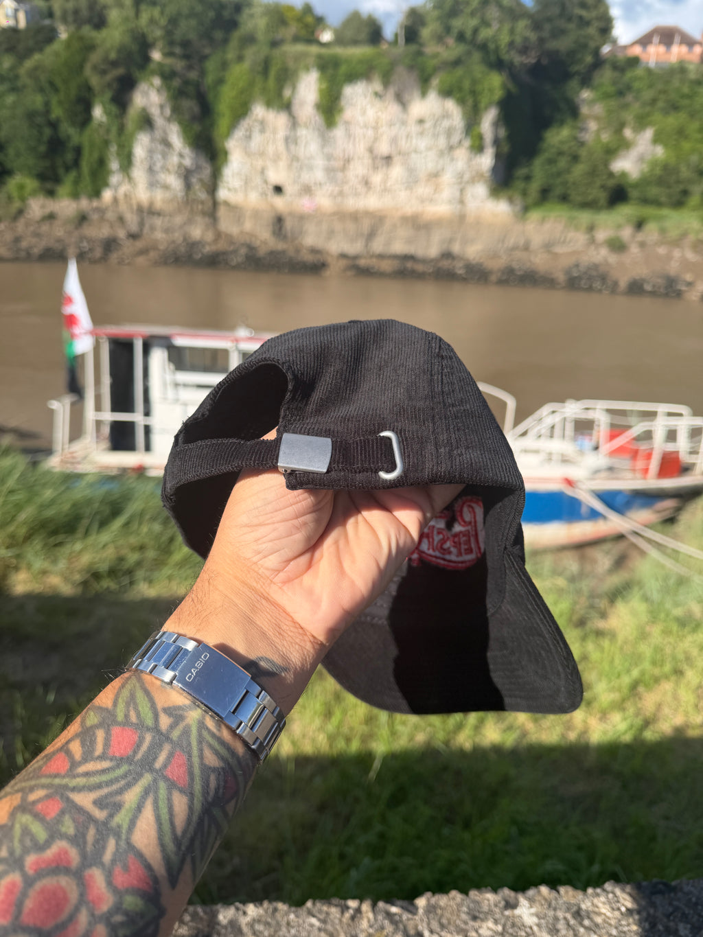 Pepsi Cola Corduroy Baseball Cap