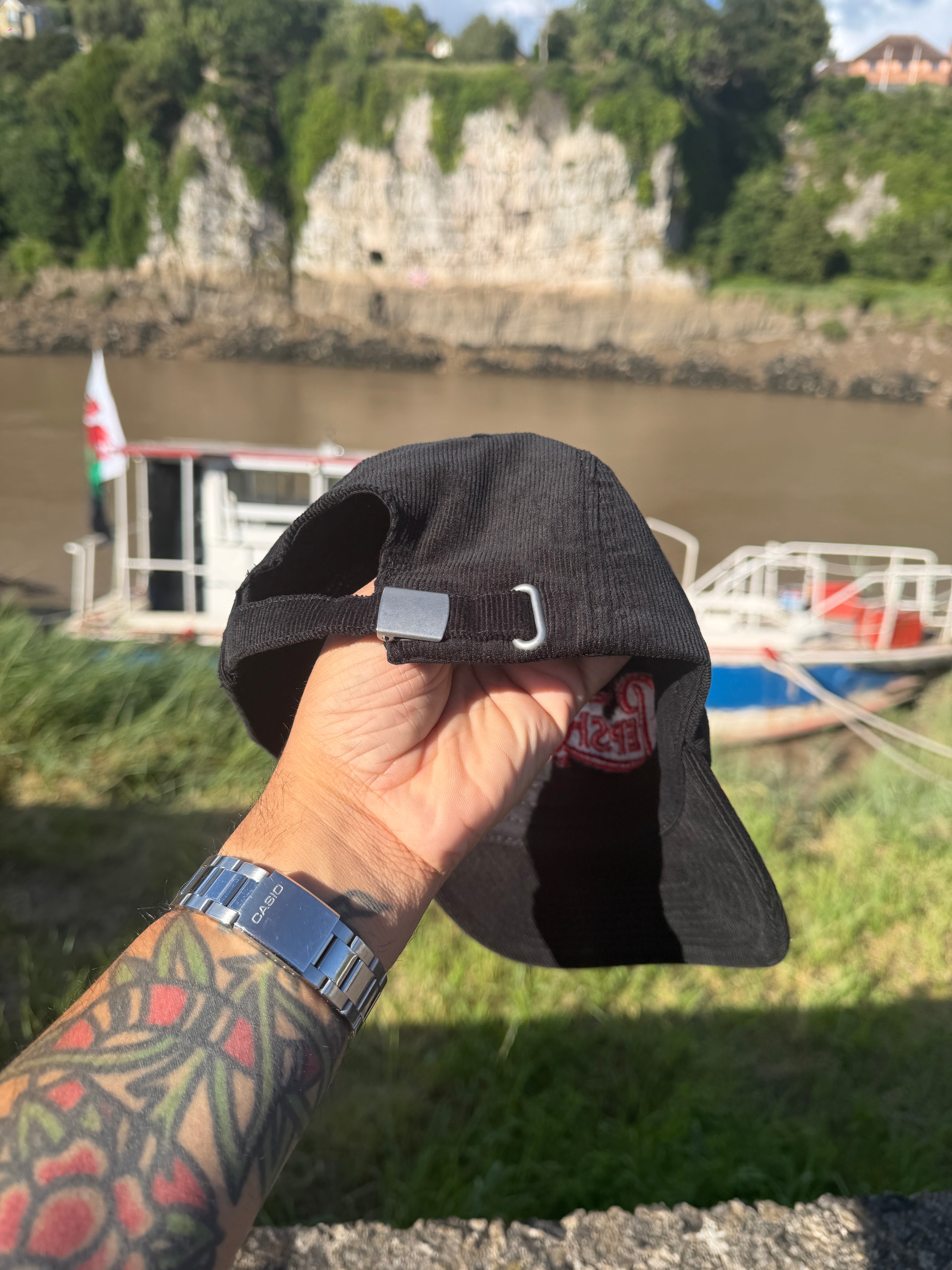 Pepsi Cola Corduroy Baseball Cap