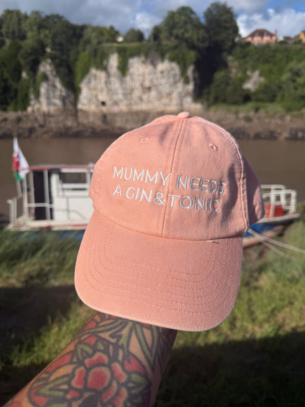 Mummy Needs a Gin And Tonic Baseball Cap