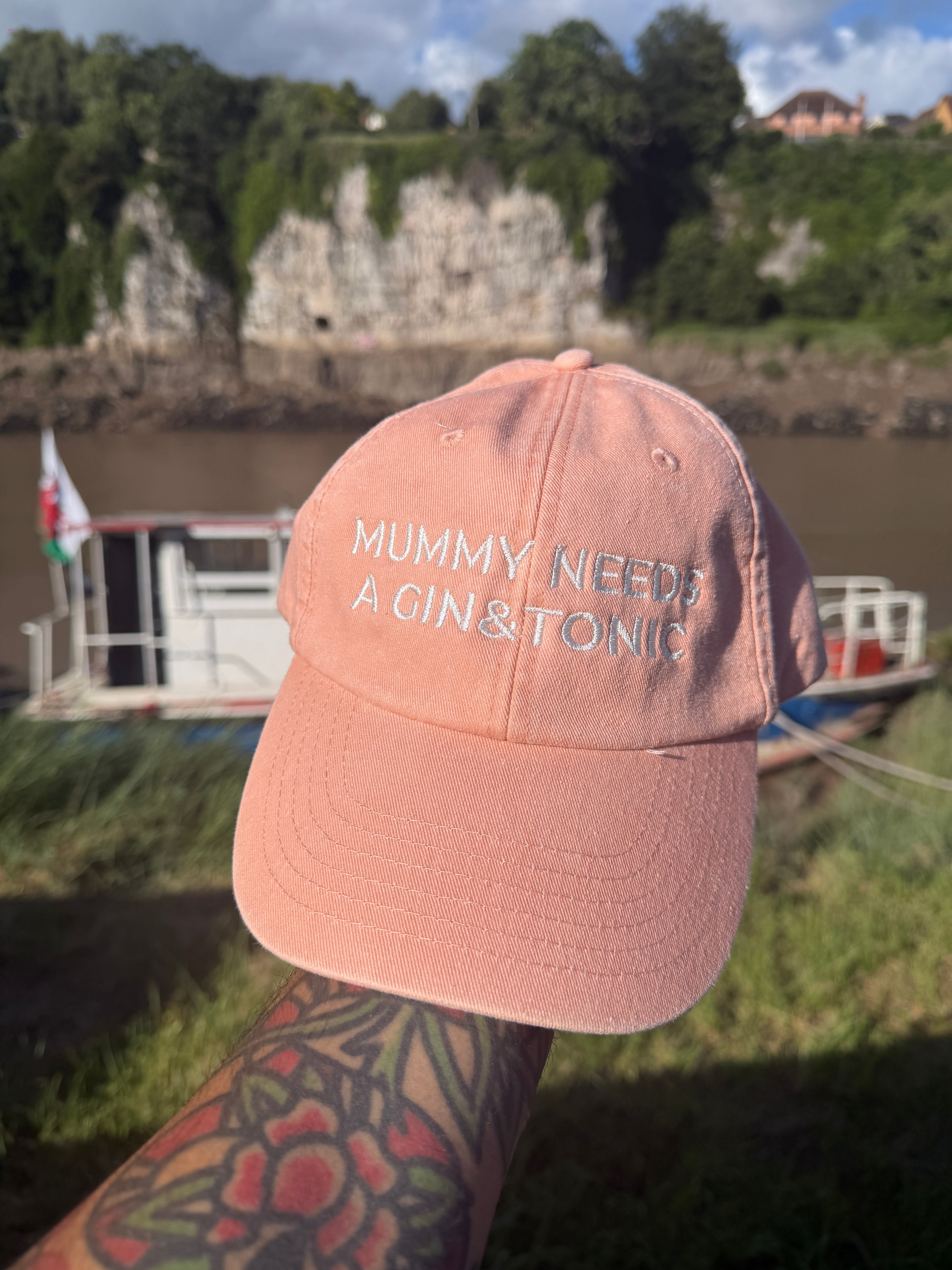 Mummy Needs a Gin And Tonic Baseball Cap