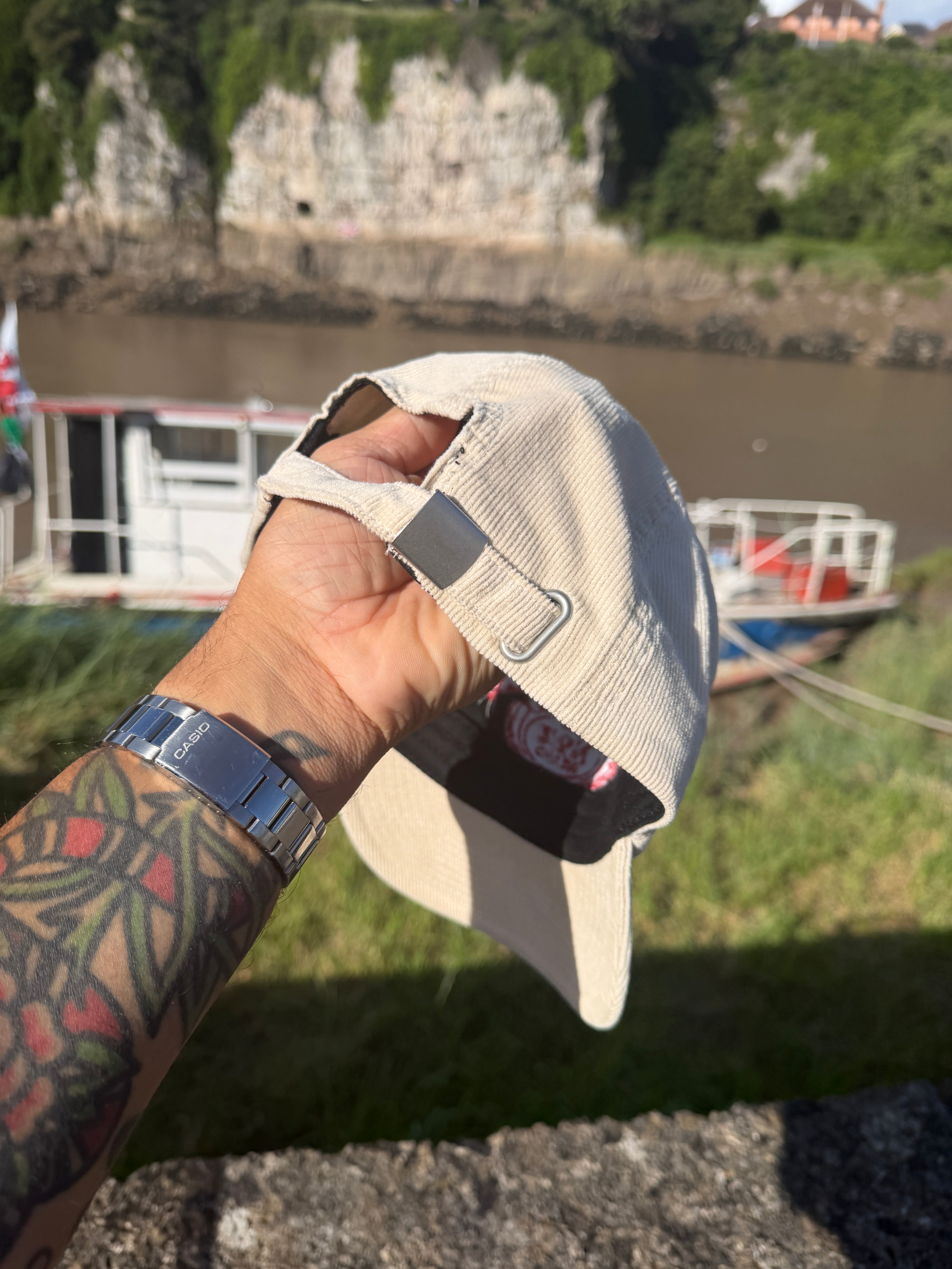 Jack Daniels Whisky Corduroy Baseball Cap