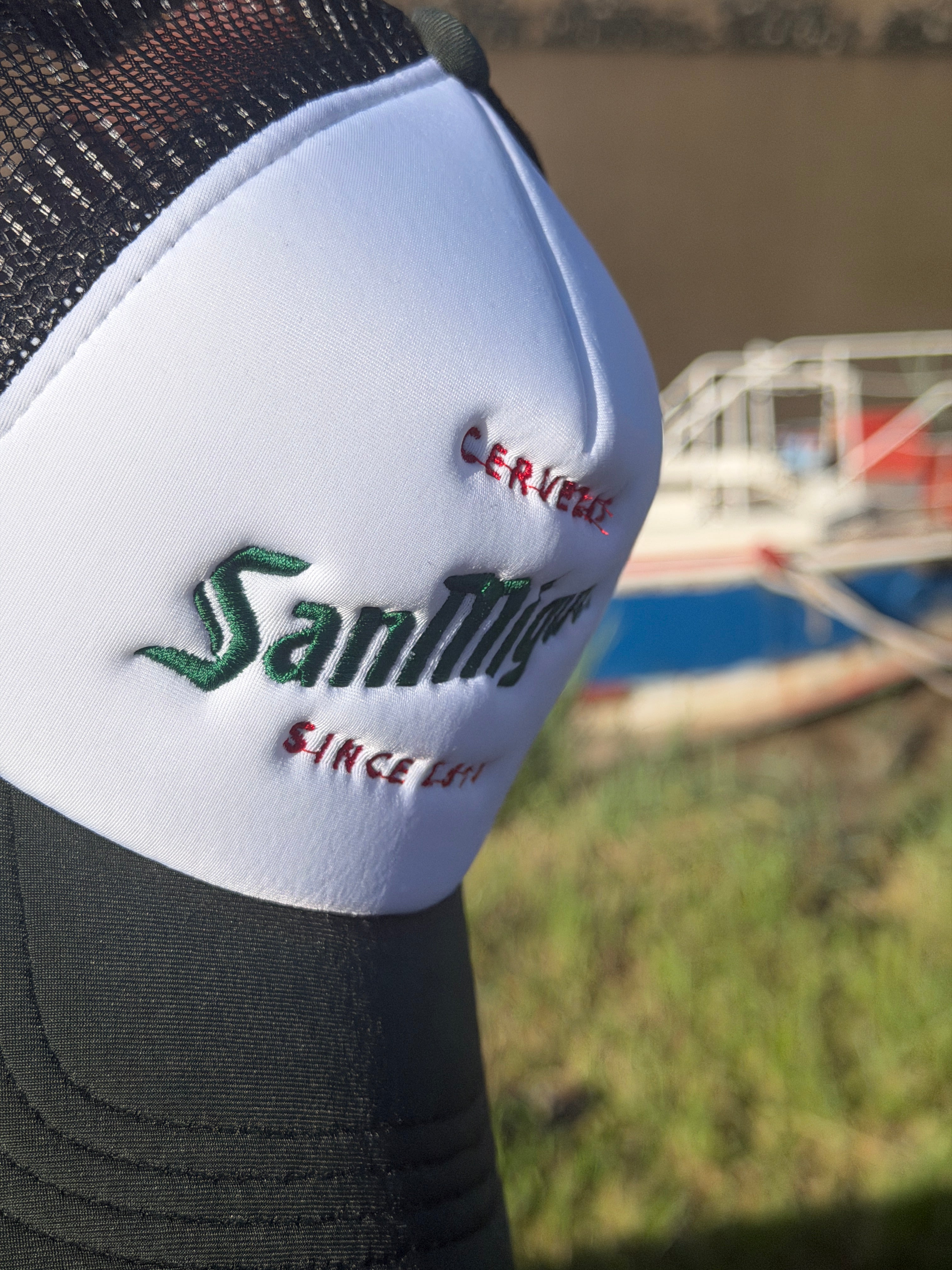San Miguel Vintage Style Trucker Cap