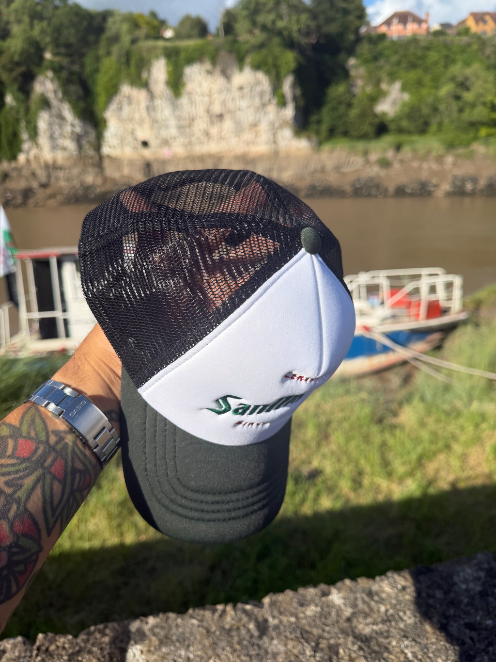 San Miguel Vintage Style Trucker Cap