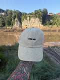 Kiss Me Fade Beige Baseball Cap