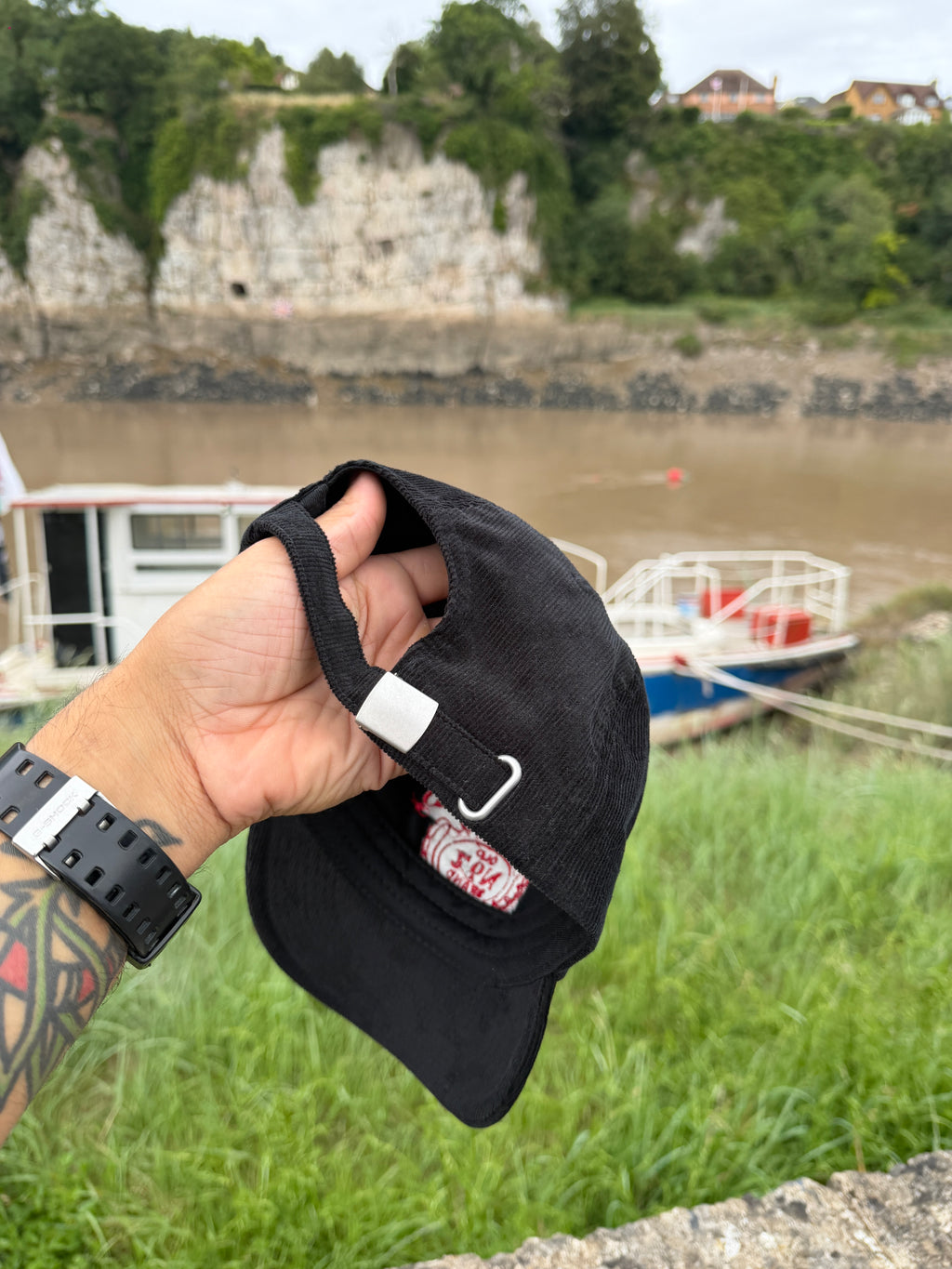 Jack Daniels Whisky USA Corduroy Baseball Cap