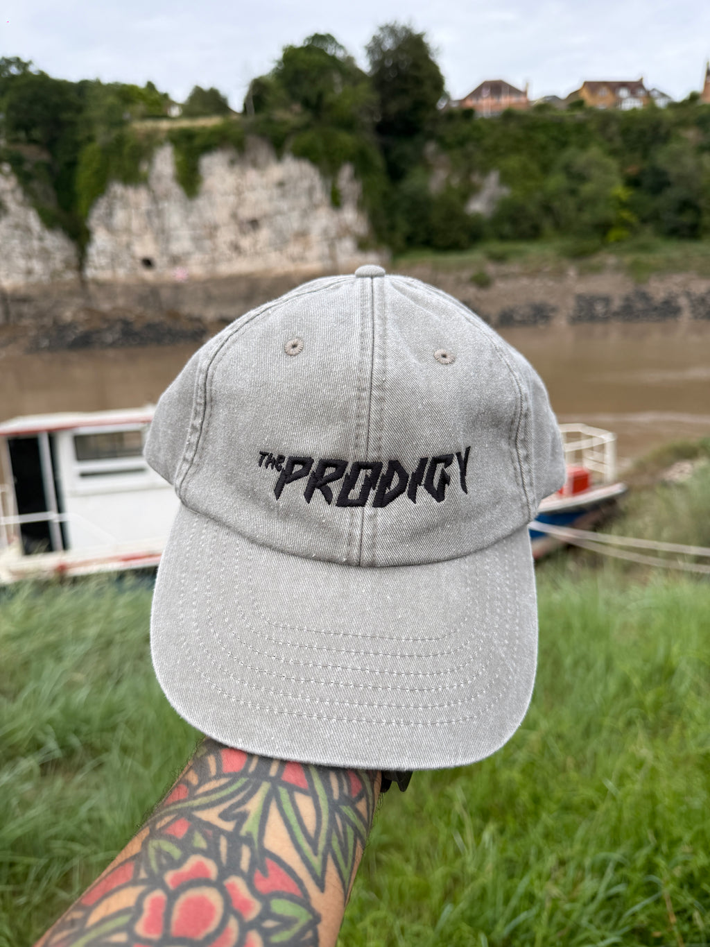 The Prodigy Drum and Bass Vintage faded style Baseball Cap