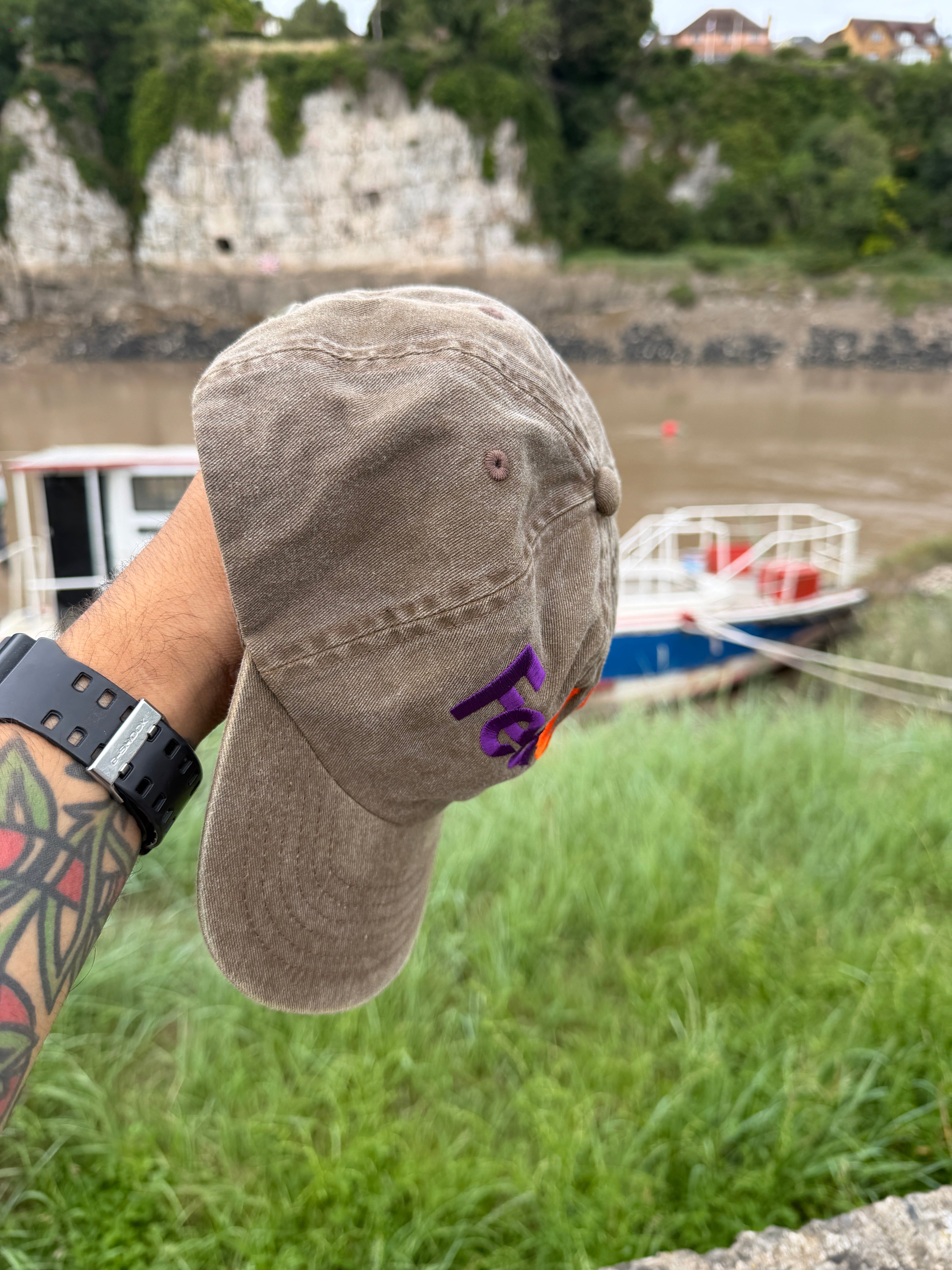 Fed up Vintage Flat Cap Military Style FedEx Funny Baseball Cap