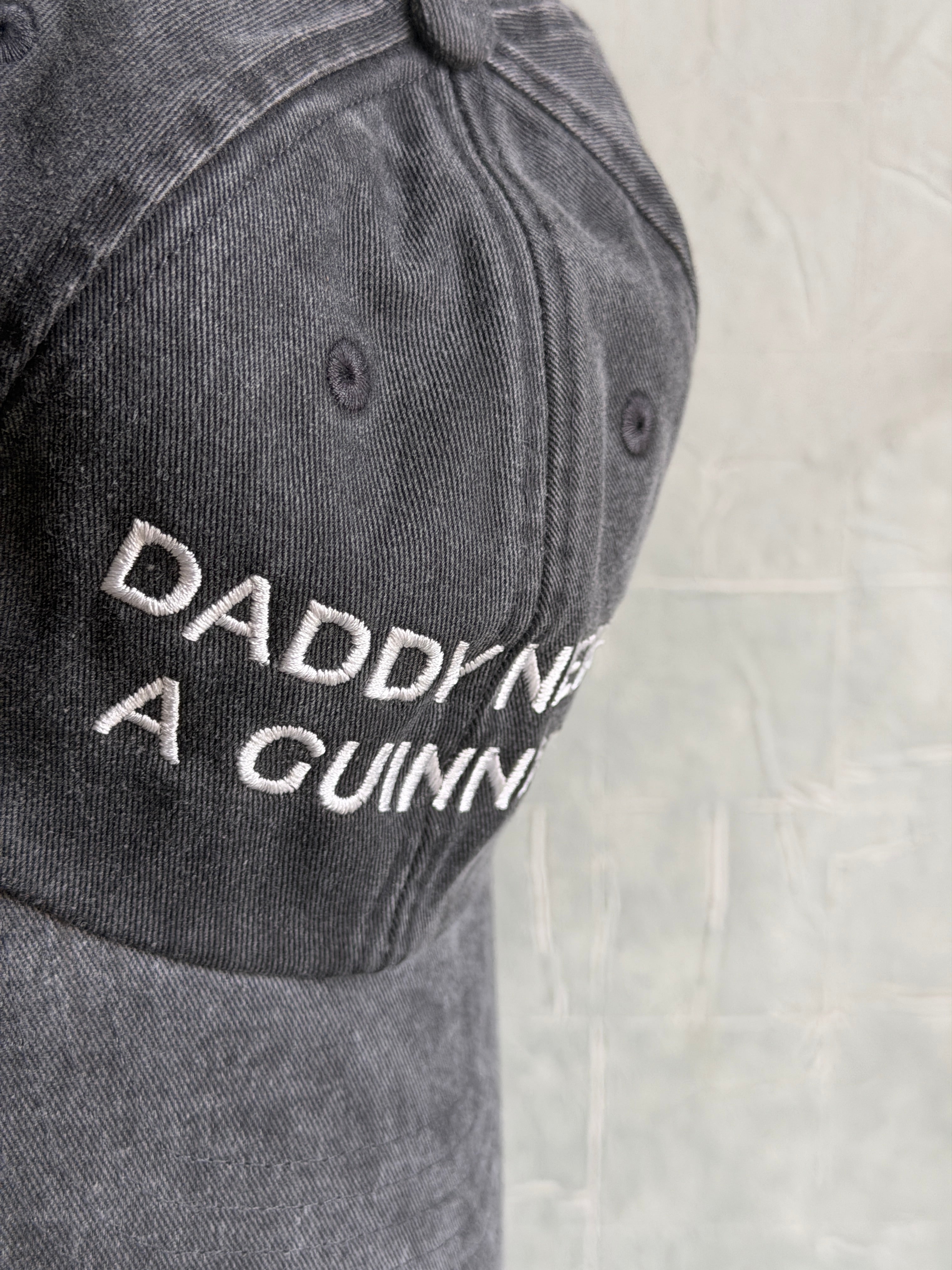Daddy needs a Guinness Vintage style Baseball Cap Faded
