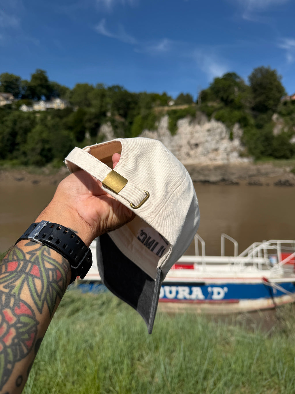 Carling Vintage Inspired Beer Merch Two Tone Baseball Cap