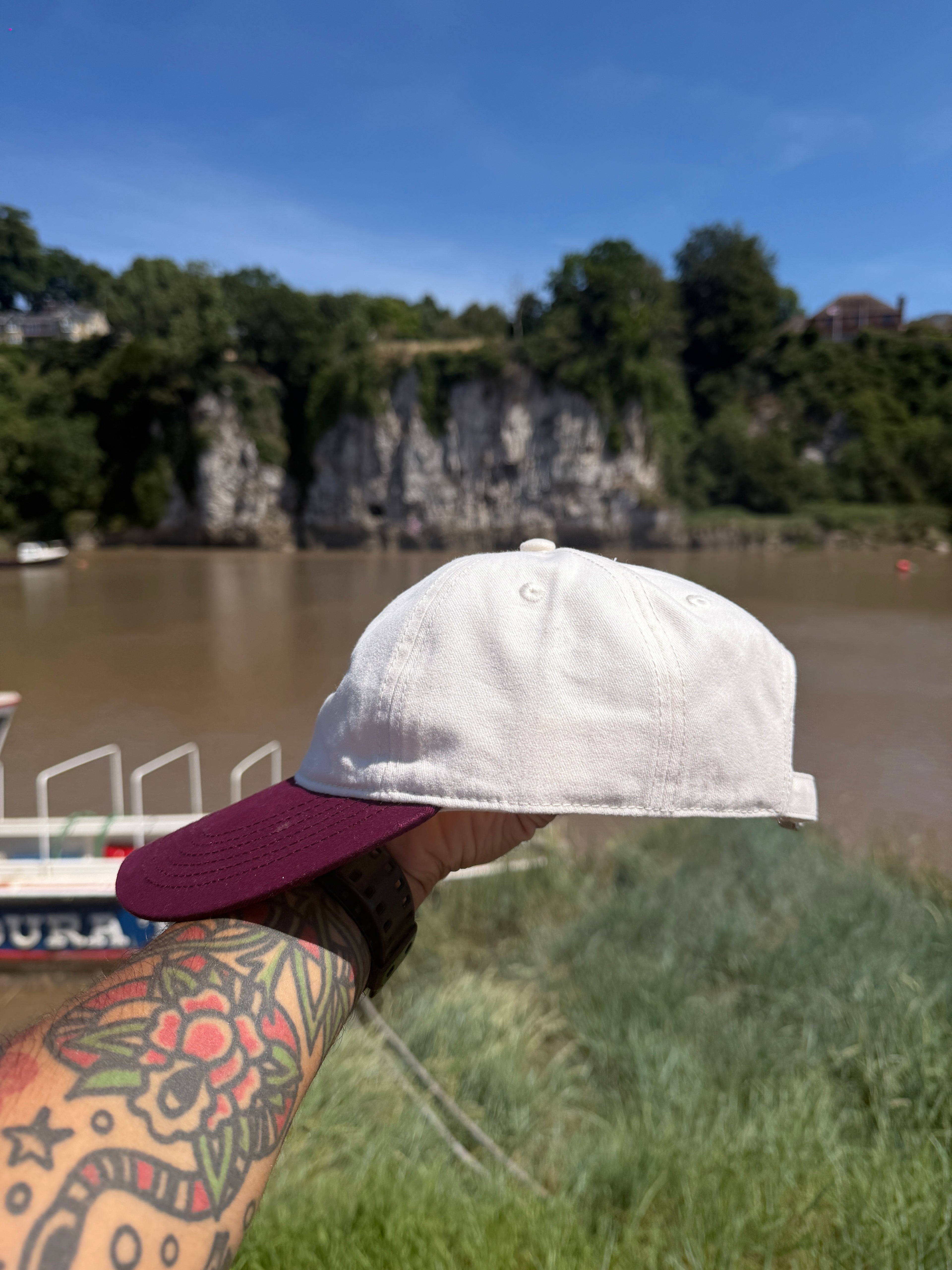Loveless Two tone Vintage Style Embroidered Baseball Cap