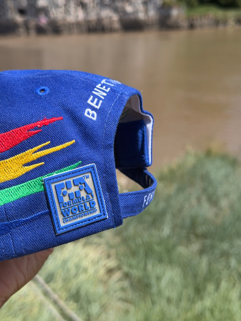 Vintage Benetton Formula 1 Racing Team Cap | 1990s Official Licensed F1 Snapback Hat