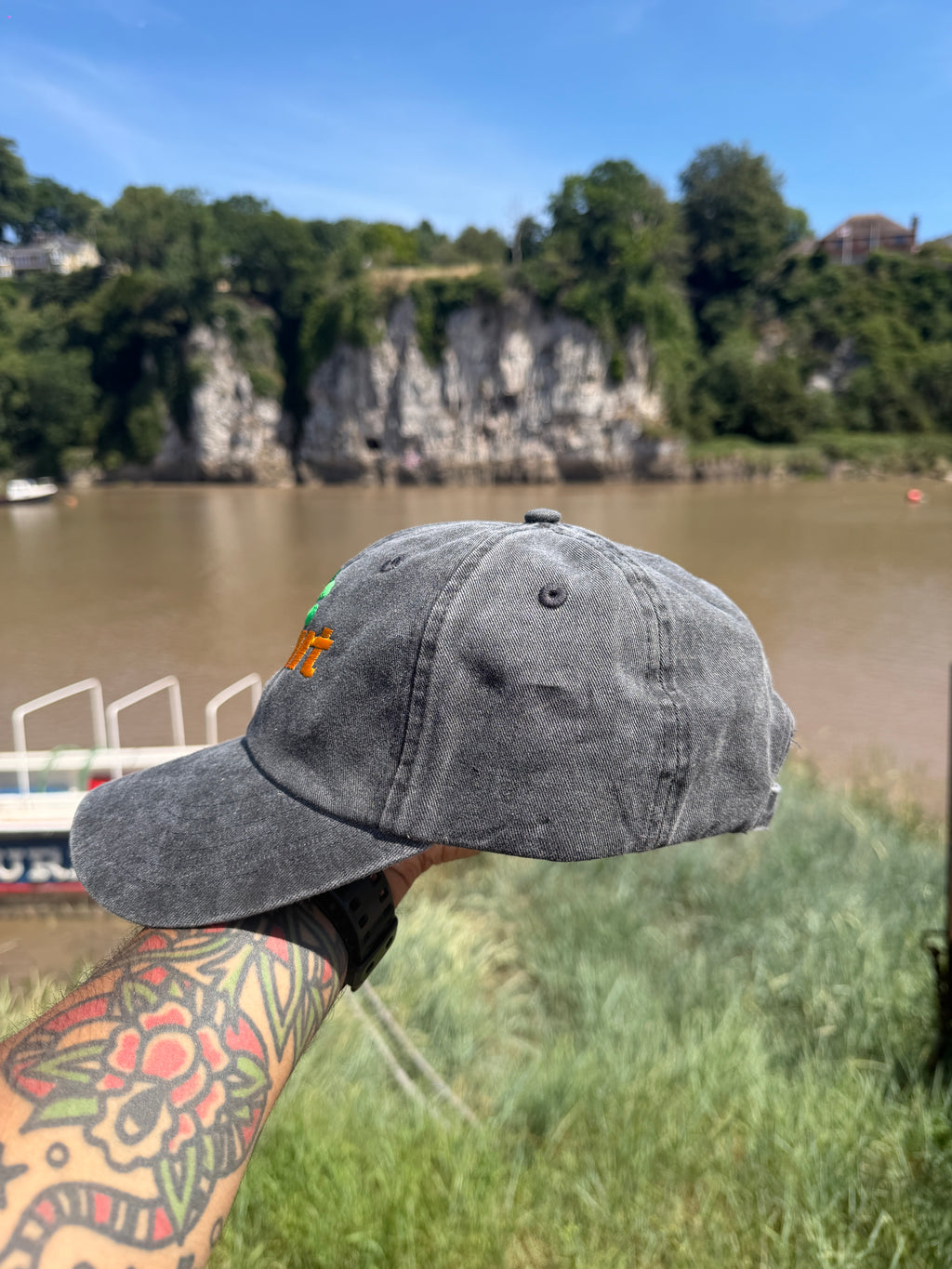 Squirt Enjoy Fun Faded Embroidered Baseball Cap
