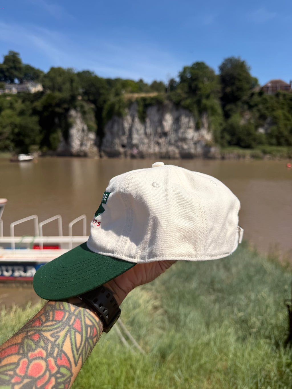 John Deere Motorsport  Vintage Inspired Two tone Baseball Cap