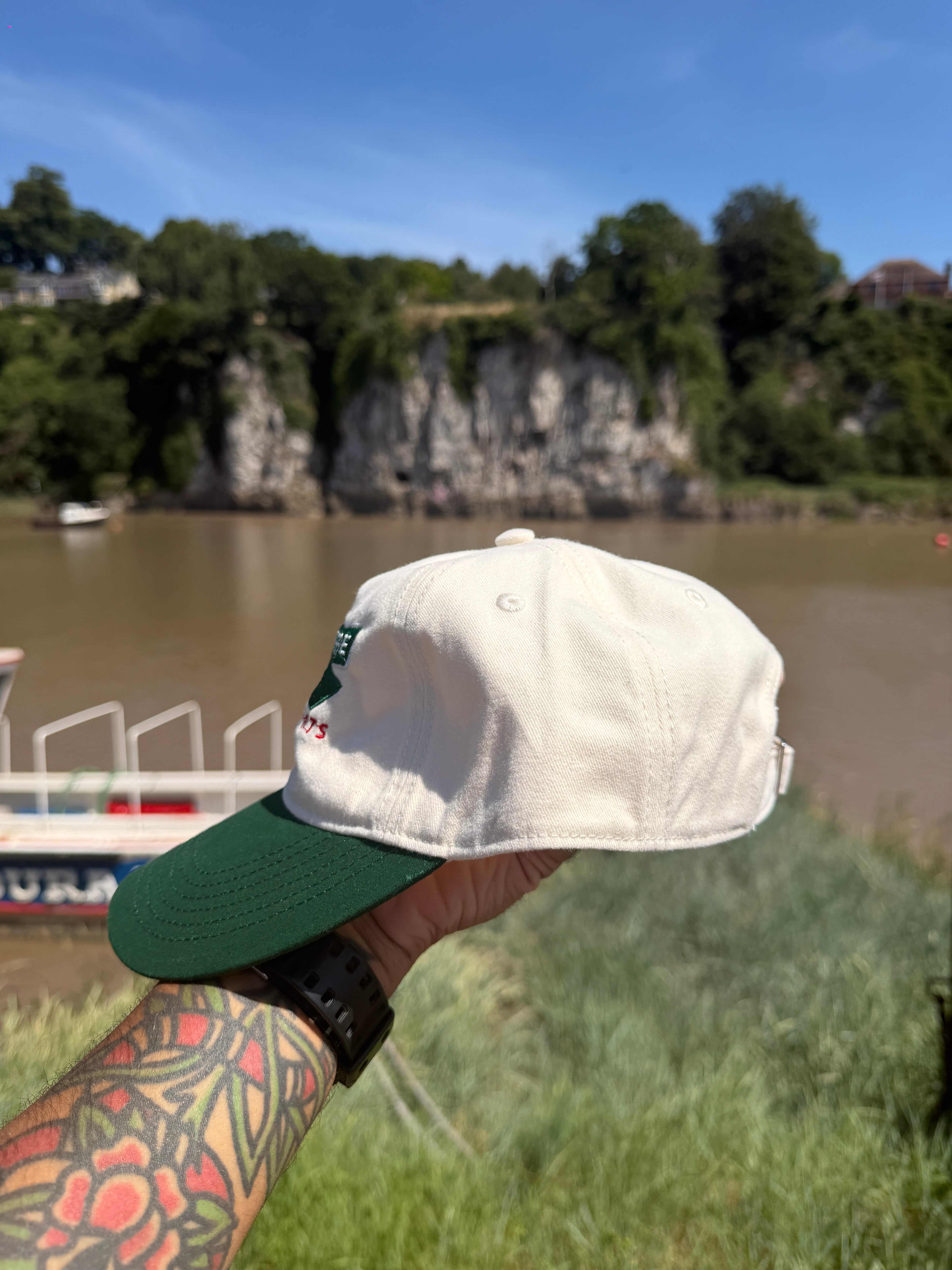 John Deere Motorsport  Vintage Inspired Two tone Baseball Cap