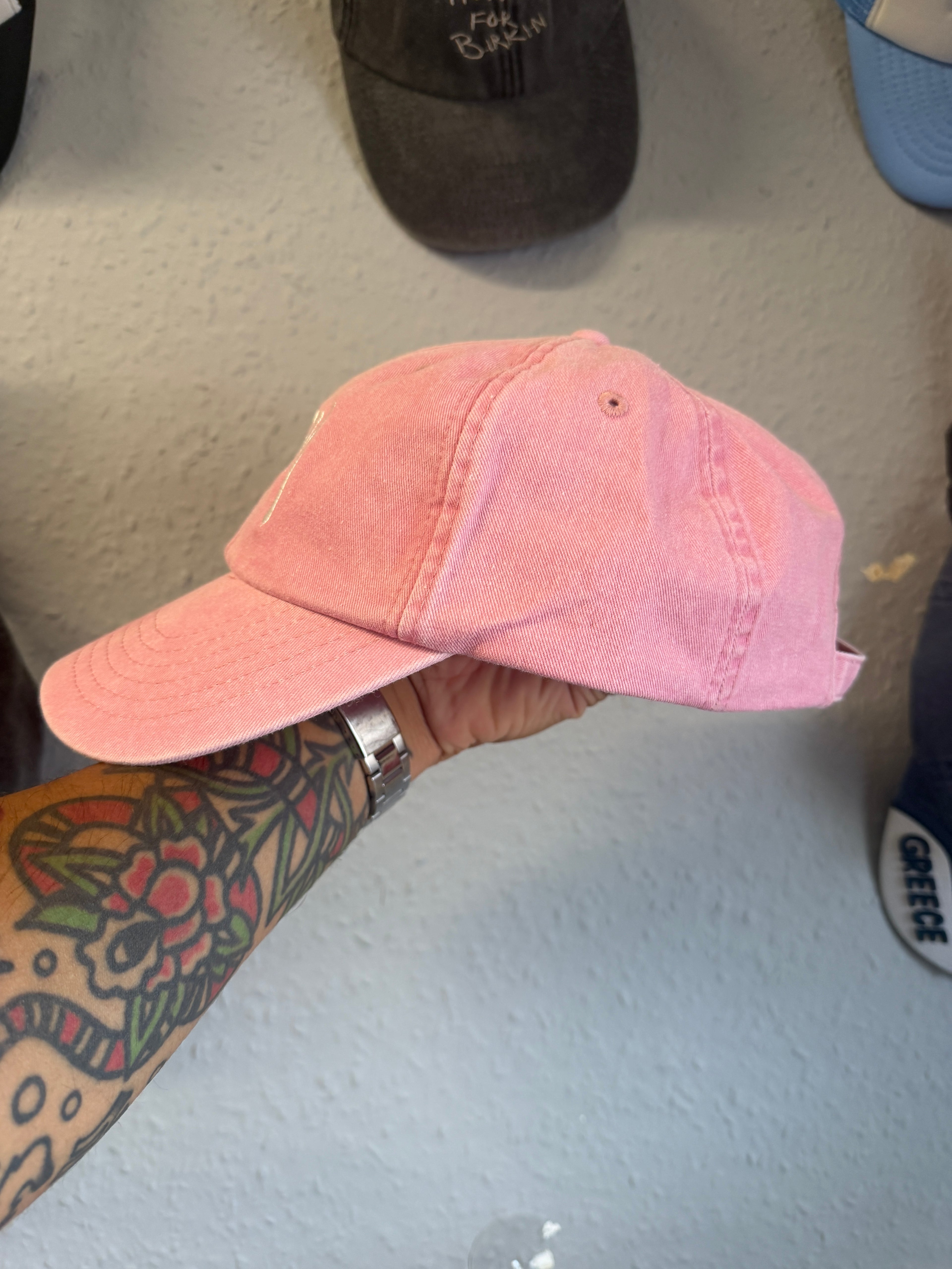 Pussy Baseball Cap Stussy Style Embroidered