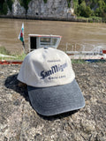 San Miguel Cerveza Beer Merch Two Tone Grey Baseball Cap