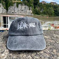 Blink 182 Rock Band Faded Black Embroidered Baseball Cap