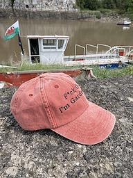 F*ck Off I'm Gardening Vintage Wash Orange Embroidered Cap