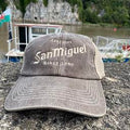 San Miguel Brown & Beige Vintage Trucker's Hat