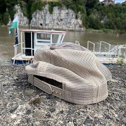 San Miguel Brown & Beige Vintage Trucker's Hat